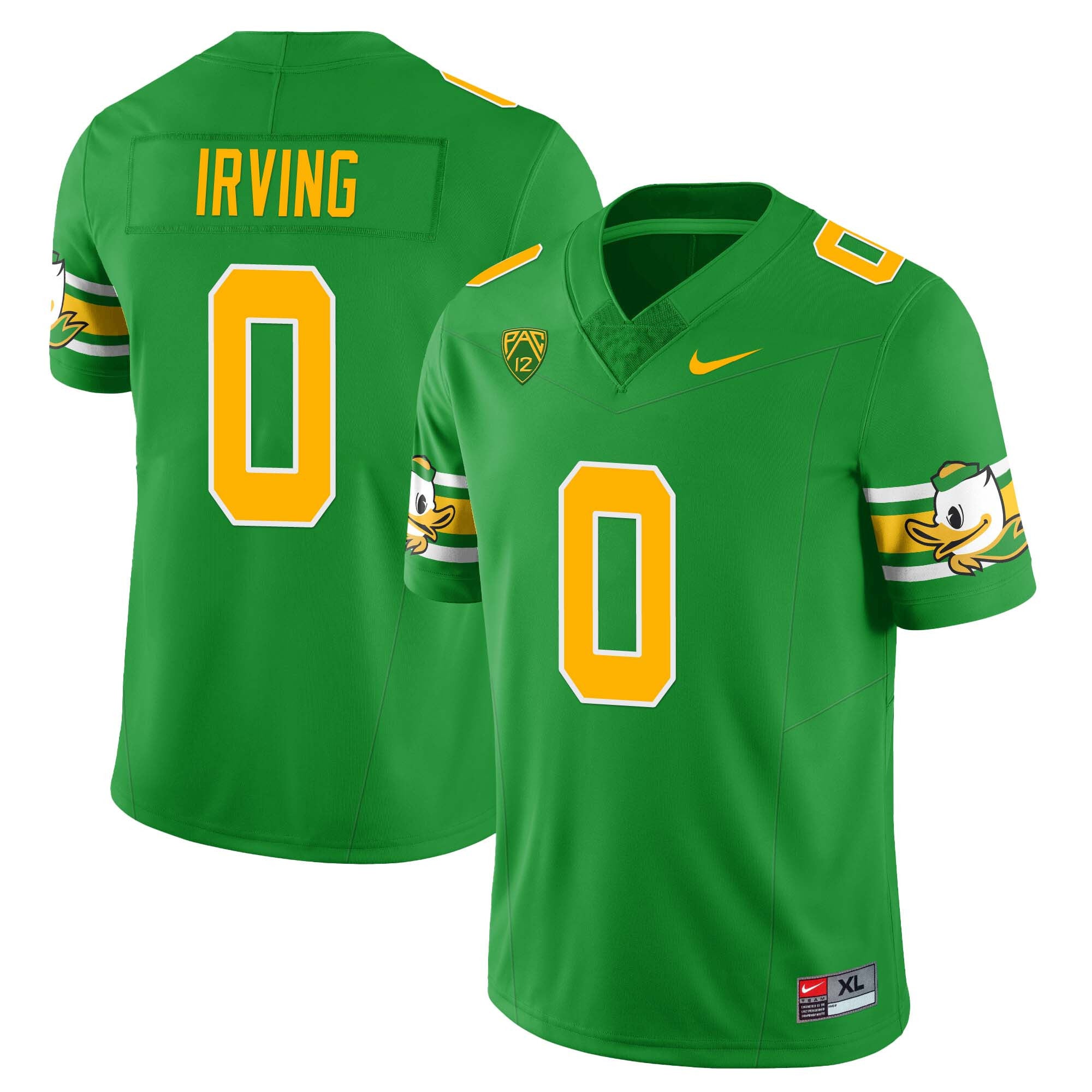 Women’s Oregon Ducks ‘Mighty Oregon’ Throwback Football Jersey – All Stitched
