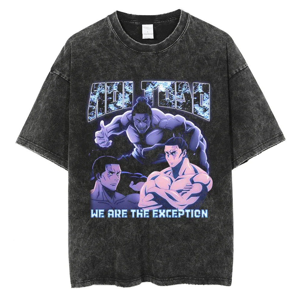 Jujutsu Kaisen Aoi Todo Battle-Ready Vintage T-Shirt