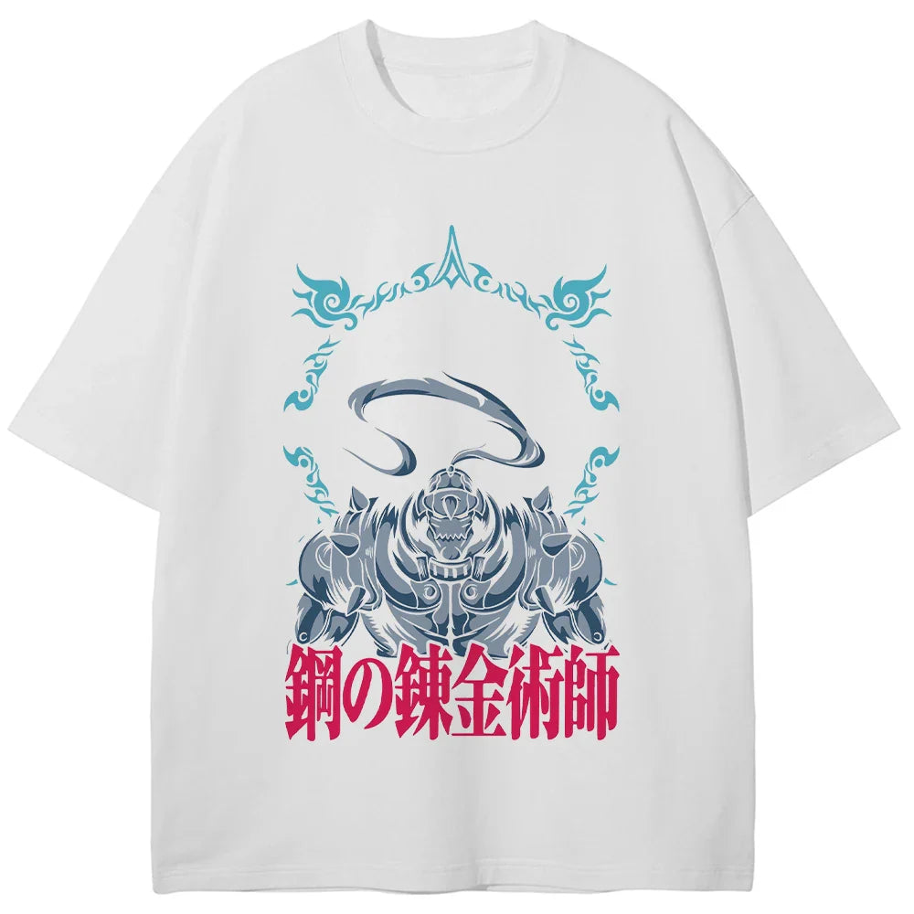 Fullmetal Alchemist Al's Soul Oversized Vintage T-Shirt