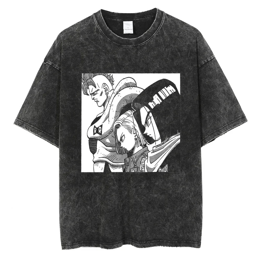 Dragon Ball Tapion's Tale Oversized Vintage T-Shirt