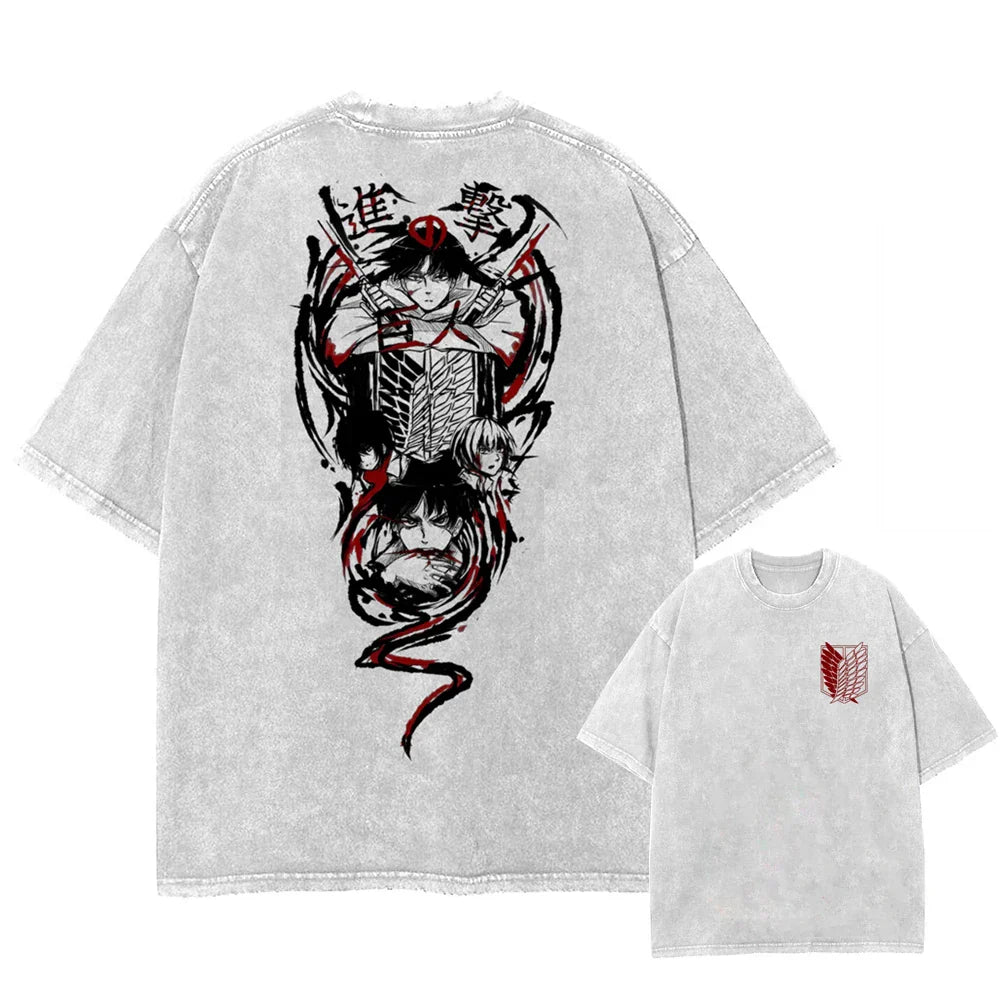 Attack on Titan Squad's Power Oversized T-Shirt