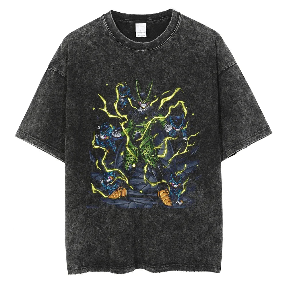 Dragon Ball Perfect Form Oversized Vintage T-Shirt
