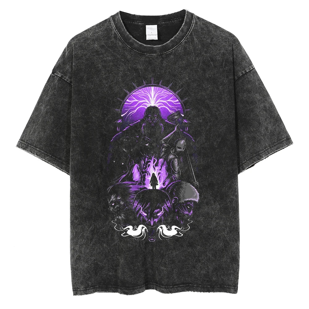 Attack on Titan Survey Corps Heroes Vintage T-Shirt