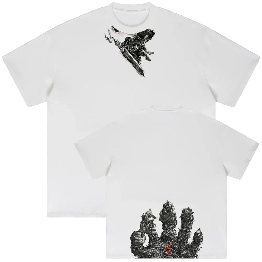 Berserk Guts's Fury Oversized Vintage T-Shirt
