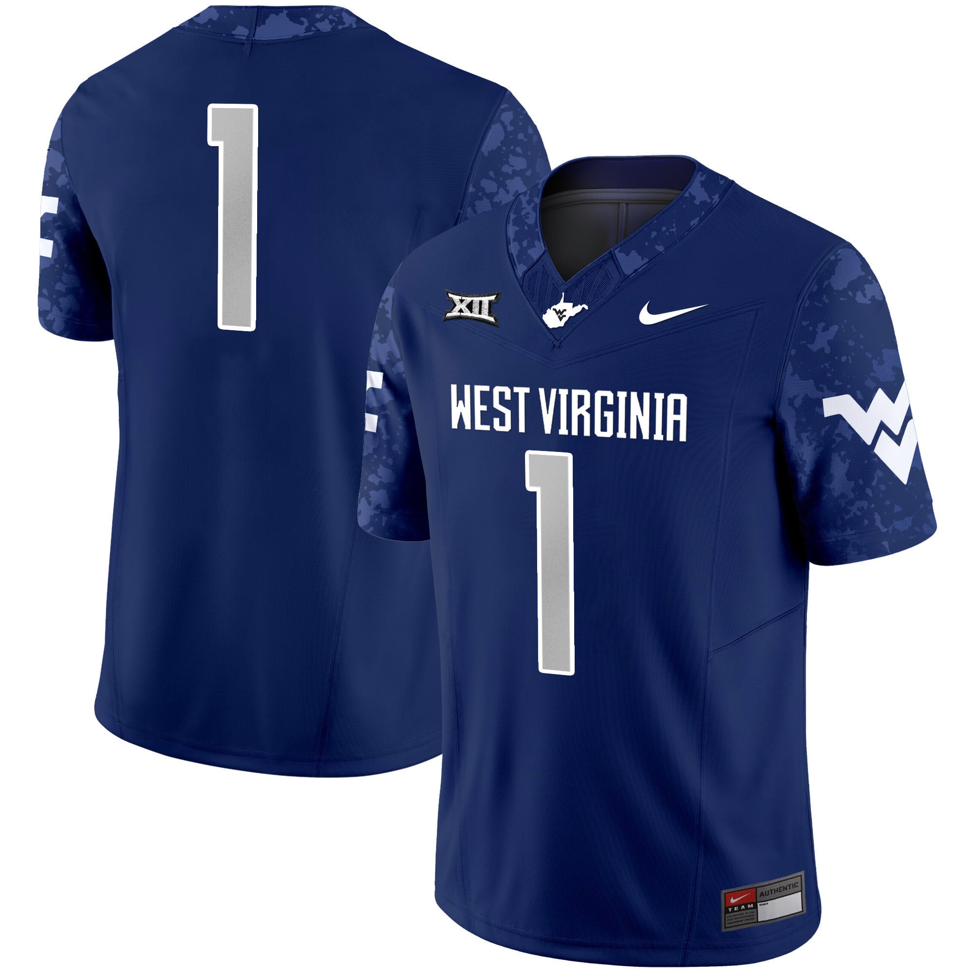 Women's West Virginia Mountaineers 2024 Vapor Limited Jersey V2 - All Stitched