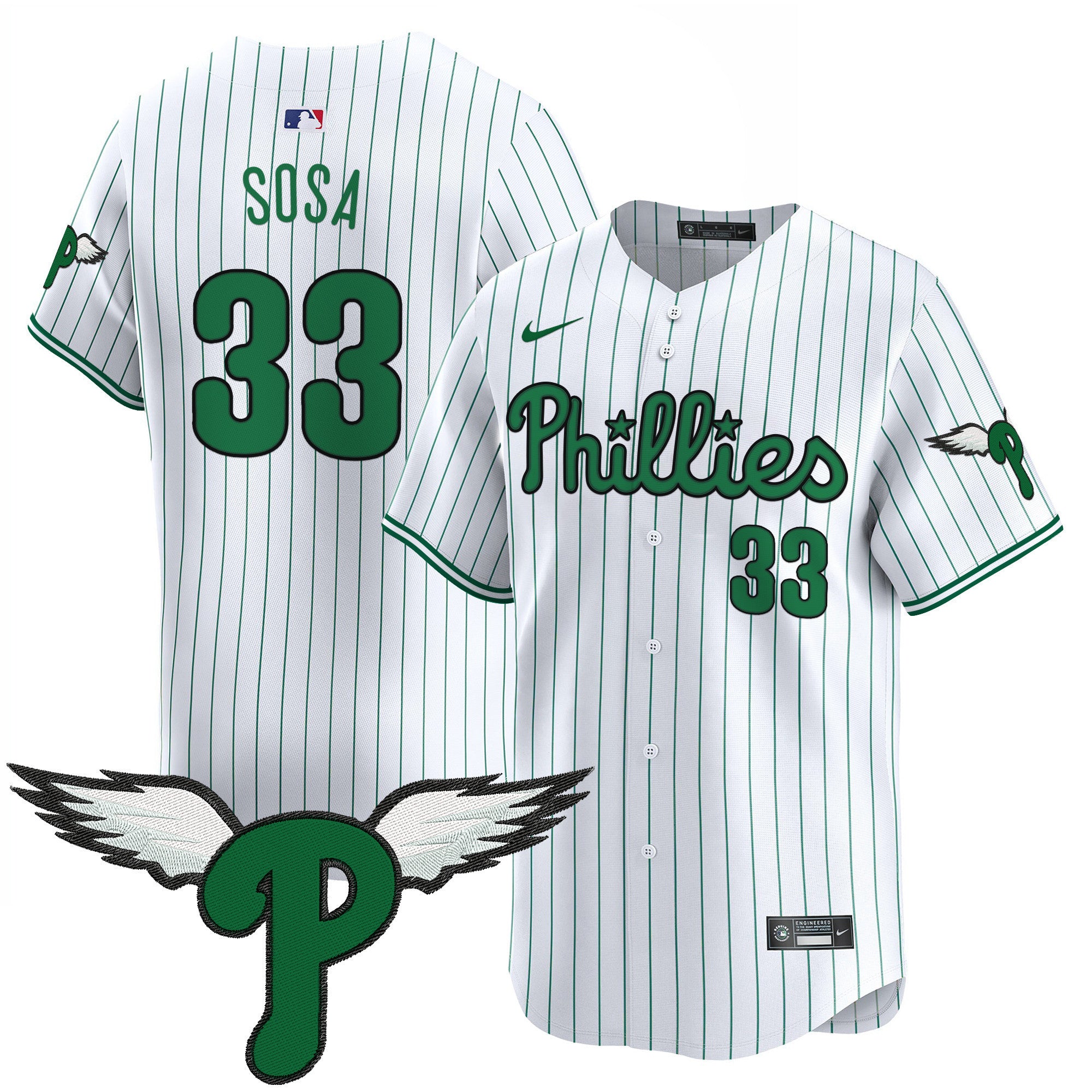 Men's Philadelphia Phillies 2025 Vapor Premier Limited Jersey - All Stitched