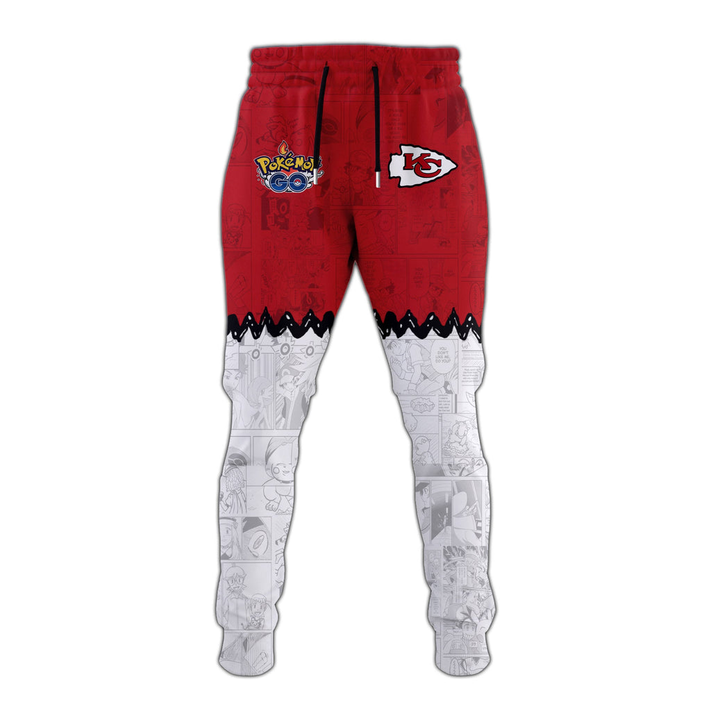 .KC Chiefs Special Pokemon Limited Edition Hoodie