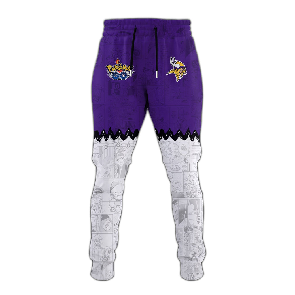 .MIN Vikings Special Pokemon Limited Edition Hoodie