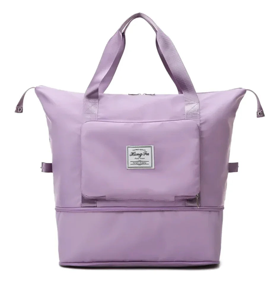 Portable Sports Shoulder Bag with Dry and Wet Separation